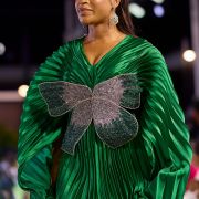 THE MORAY EEL PLEATED DRESS