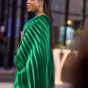 THE MORAY EEL PLEATED DRESS