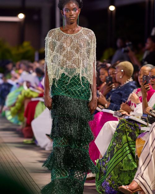 THE NYMPH SKIRT & THE NYMPH STONED LACE TOP