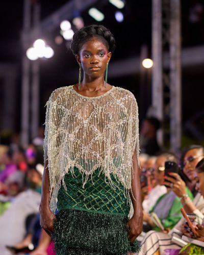 THE NYMPH SKIRT & THE NYMPH STONED LACE TOP