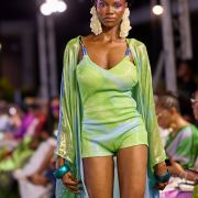 THE SEQUIN JUMPSUIT AND THE YR TUNIC