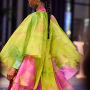 THE YR LOGO TUNIC AND THE YR MESH TOP AND LOGO PANTS