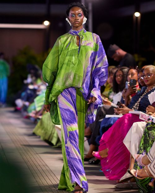 THE BILLOWY TOP AND THE YR LOGO SILK PANT