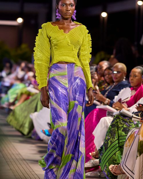 THE OCTOPUS TOP AND THE SEQUIN PANT