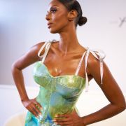 Archer Sequin Corset Dress
